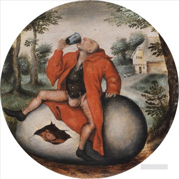 Borracho sobre un huevo Pieter Brueghel el Joven Pinturas al óleo